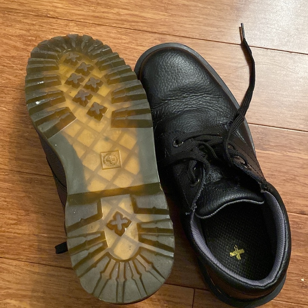 Dr. Martens Ashfeld black chunky vintage oxfords lace ups - men’s size 9 /W10 - Picture 9 of 9
